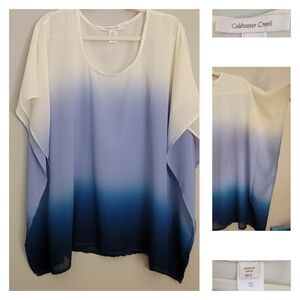 Blue Ombre Top